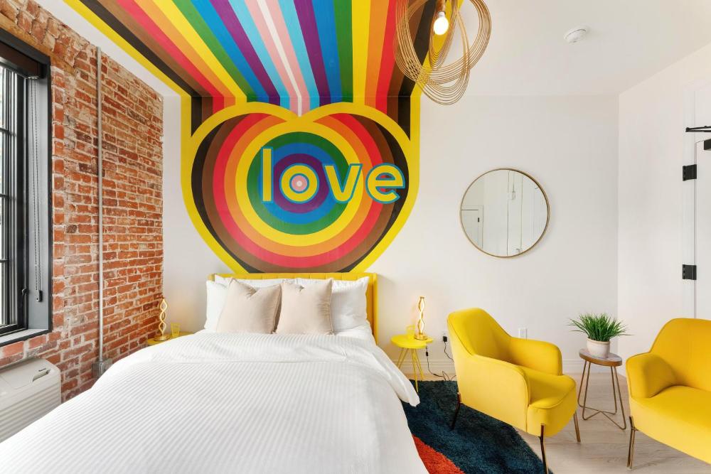 Koko Bayer Art Suite 109 interior
